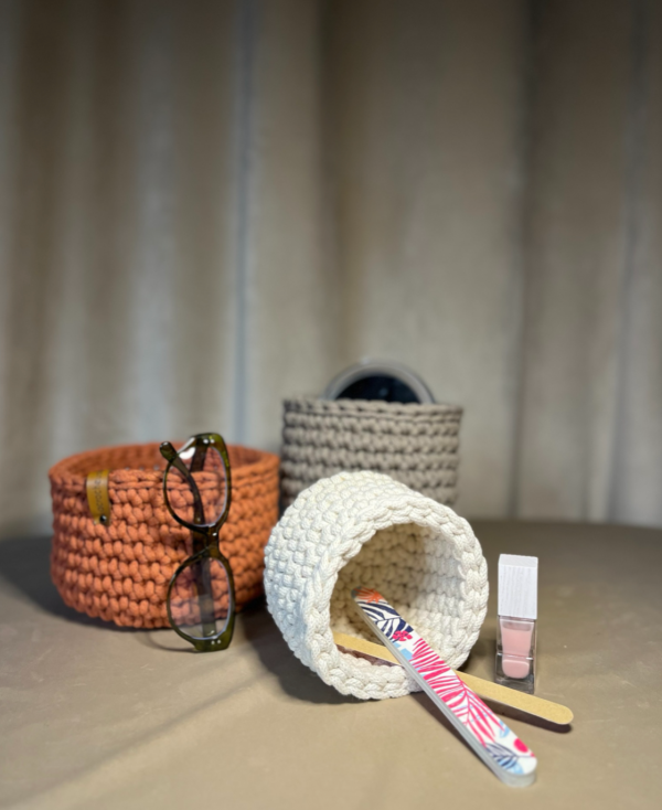 Trio de Corbeilles Cosy sable – Image 2