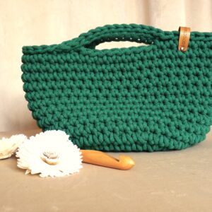 Sac en crochet fait mains