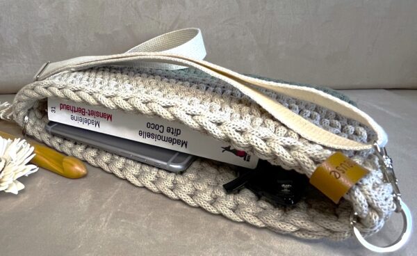 Sac bandoulière en crochet – Image 2