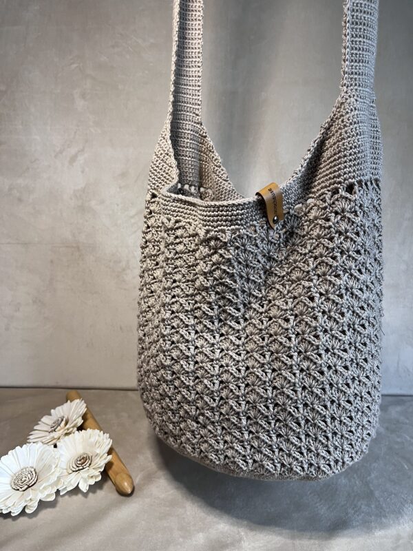 sac bandoulière au crochet Bohême